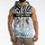 Botswana Personalized Sleeveless Zip Hoodie Zebra Skins Pattern - Wonder Print Shop