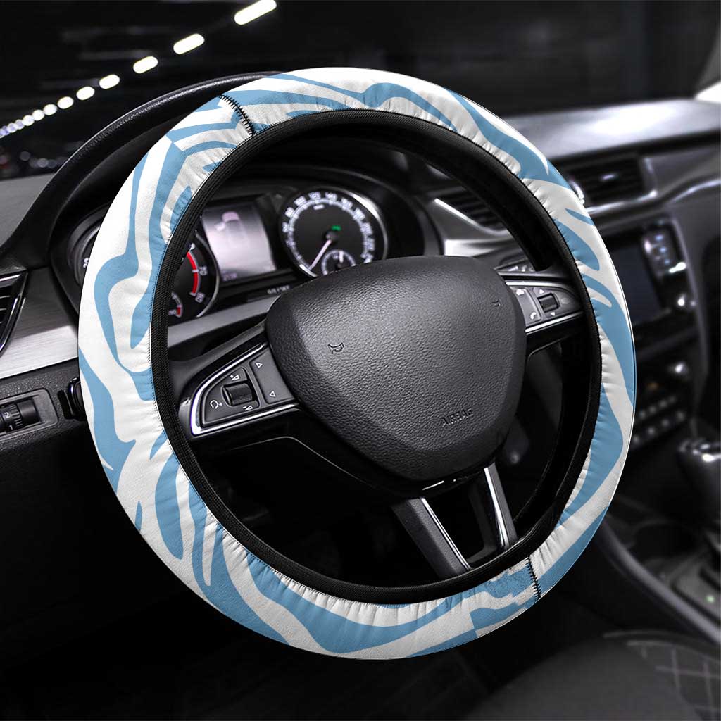 Botswana Steering Wheel Cover Zebra Skins Pattern - Wonder Print Shop