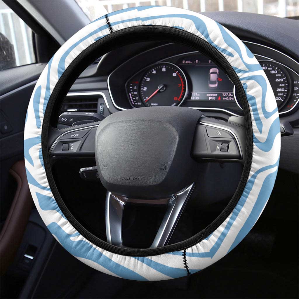 Botswana Steering Wheel Cover Zebra Skins Pattern - Wonder Print Shop