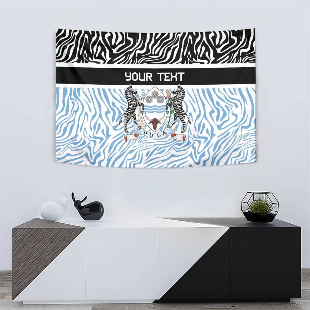 Botswana Personalized Tapestry Zebra Skins Pattern - Wonder Print Shop