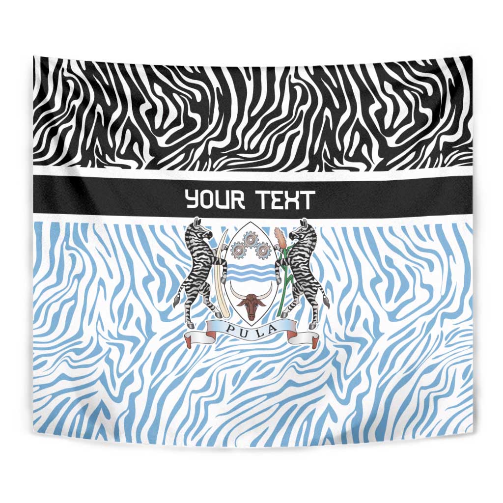 Botswana Personalized Tapestry Zebra Skins Pattern - Wonder Print Shop