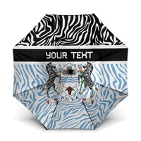 Botswana Personalized Umbrella Zebra Skins Pattern - Wonder Print Shop