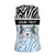 Botswana Personalized Women Sleeveless Polo Shirt Zebra Skins Pattern - Wonder Print Shop