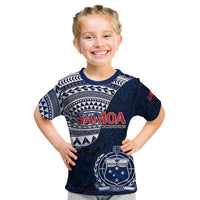 Samoa Rugby Kid T Shirt Proud Samoa World Cup 2023 - Wonder Print Shop