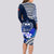 Samoa Rugby Long Sleeve Bodycon Dress Proud Samoa World Cup 2023 - Wonder Print Shop