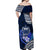 Samoa Rugby Off Shoulder Maxi Dress Proud Samoa World Cup 2023 - Wonder Print Shop