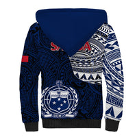 Samoa Rugby Sherpa Hoodie Proud Samoa World Cup 2023 - Wonder Print Shop