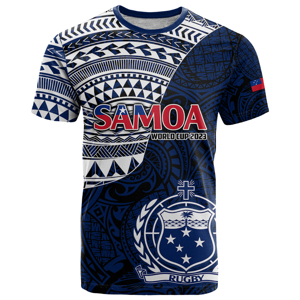 Samoa Rugby T Shirt Proud Samoa World Cup 2023 - Wonder Print Shop