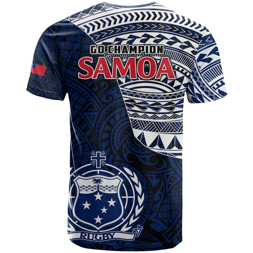 Samoa Rugby T Shirt Proud Samoa World Cup 2023 - Wonder Print Shop