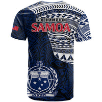 Samoa Rugby T Shirt Proud Samoa World Cup 2023 - Wonder Print Shop