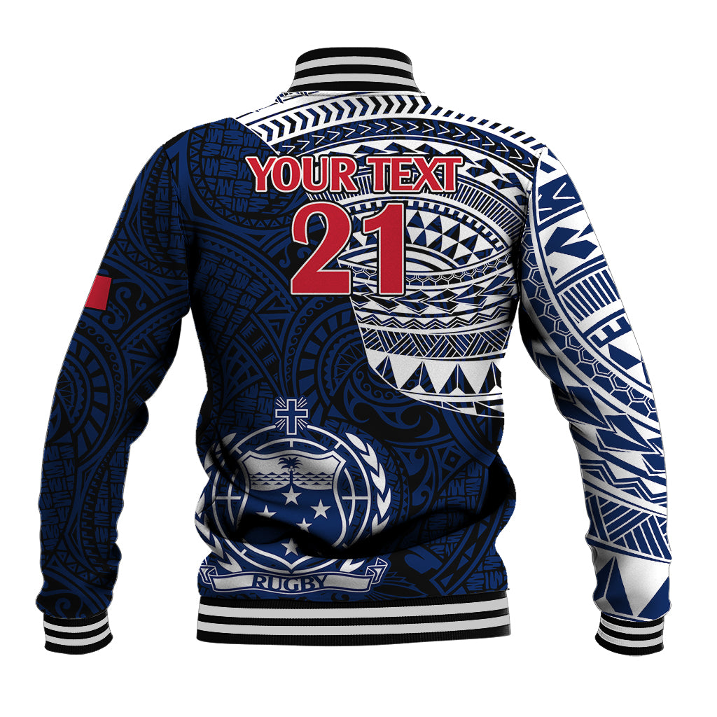 Custom Samoa Rugby Baseball Jacket Proud Samoa World Cup 2023 LT9 - Wonder Print Shop