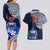 Custom Samoa Rugby Couples Matching Long Sleeve Bodycon Dress and Hawaiian Shirt Proud Samoa World Cup 2023 LT9 - Wonder Print Shop