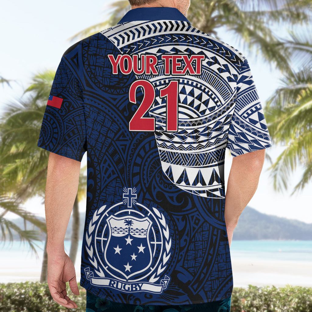 Custom Samoa Rugby Hawaiian Shirt Proud Samoa World Cup 2023 - Wonder Print Shop