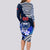 Custom Samoa Rugby Long Sleeve Bodycon Dress Proud Samoa World Cup 2023 - Wonder Print Shop