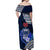 Custom Samoa Rugby Off Shoulder Maxi Dress Proud Samoa World Cup 2023 - Wonder Print Shop