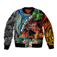 Hawaii Strong Maui Wildfire Bomber Jacket Pray For Lahaina Maui LT9 - Wonder Print Shop