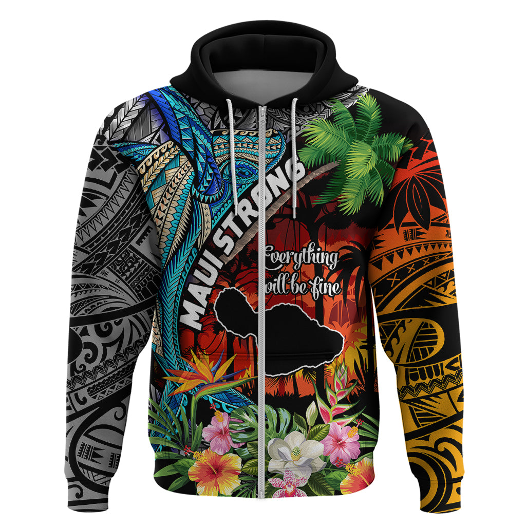 Hawaii Strong Maui Wildfire Hoodie Pray For Lahaina Maui - Wonder Print Shop