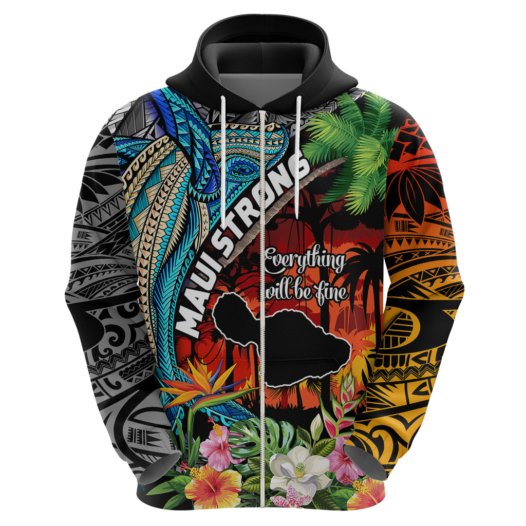 Hawaii Strong Maui Wildfire Hoodie Pray For Lahaina Maui - Wonder Print Shop