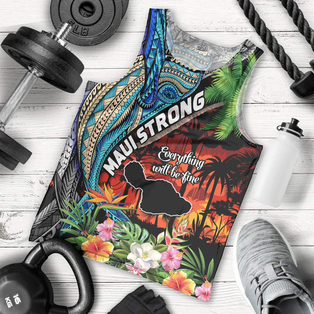 hawaii-strong-maui-wildfire-men-tank-top-pray-for-lahaina-maui