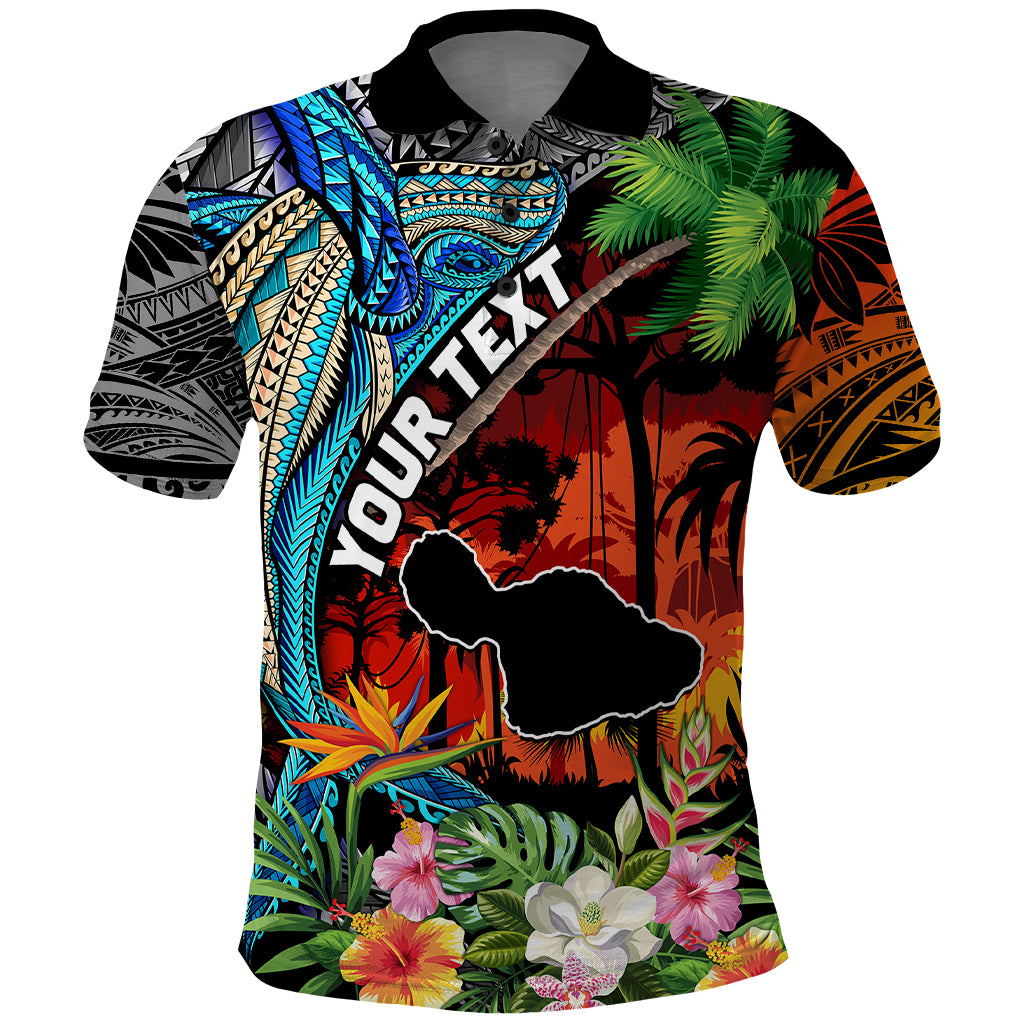 Personalised Hawaii Strong Maui Wildfire Polo Shirt Pray For Lahaina Maui - Wonder Print Shop