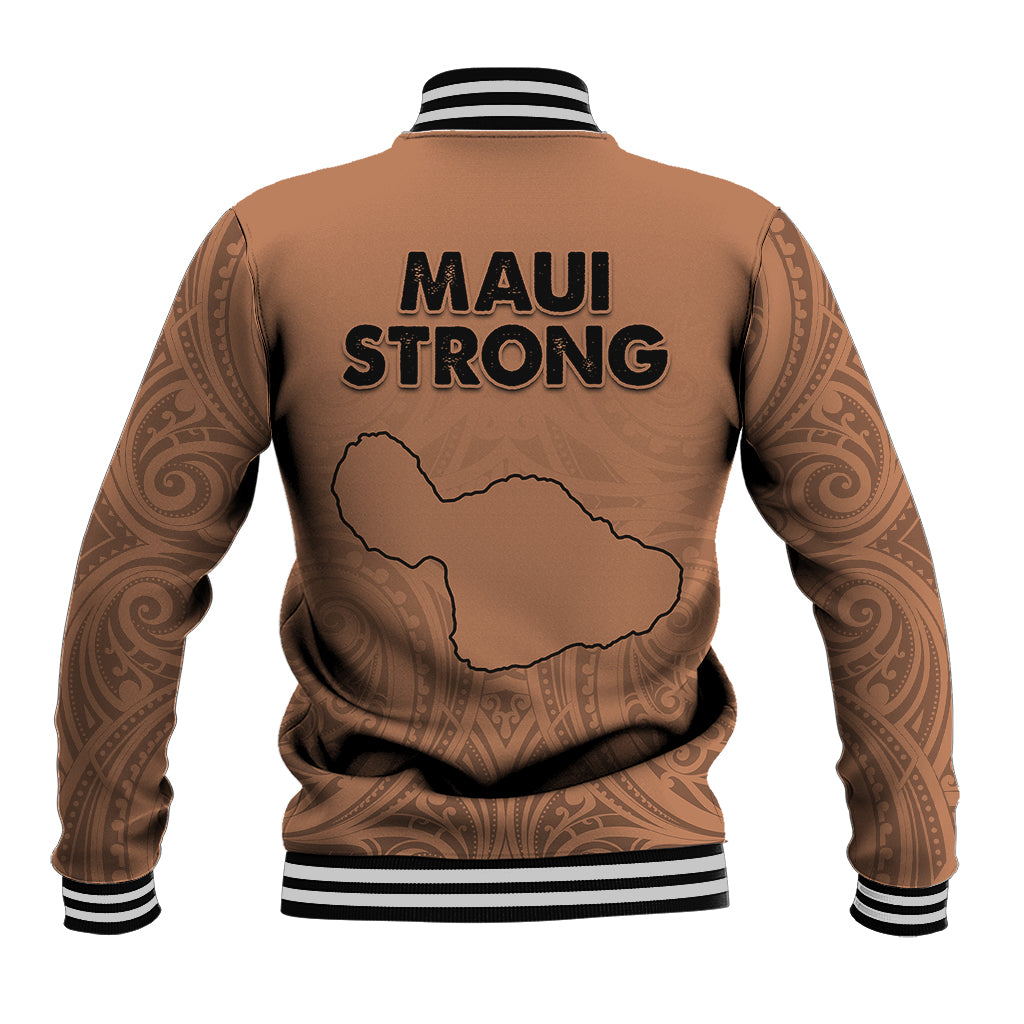 Hawaii Strong Maui Wildfire Baseball Jacket No1 LT9 - Wonder Print Shop