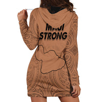 Hawaii Strong Maui Wildfire Hoodie Dress No1 - Wonder Print Shop