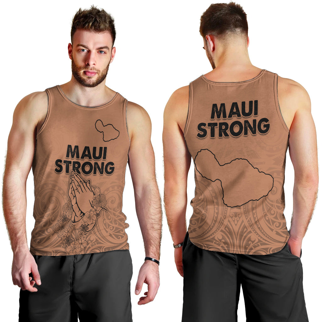 hawaii-strong-maui-wildfire-men-tank-top-no1