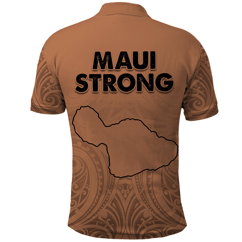 Hawaii Strong Maui Wildfire Polo Shirt No1 - Wonder Print Shop