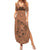 Hawaii Strong Maui Wildfire Summer Maxi Dress No1 - Wonder Print Shop