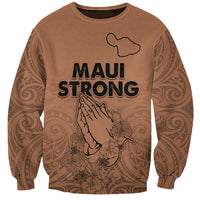 Hawaii Strong Maui Wildfire Sweatshirt No1 - Wonder Print Shop