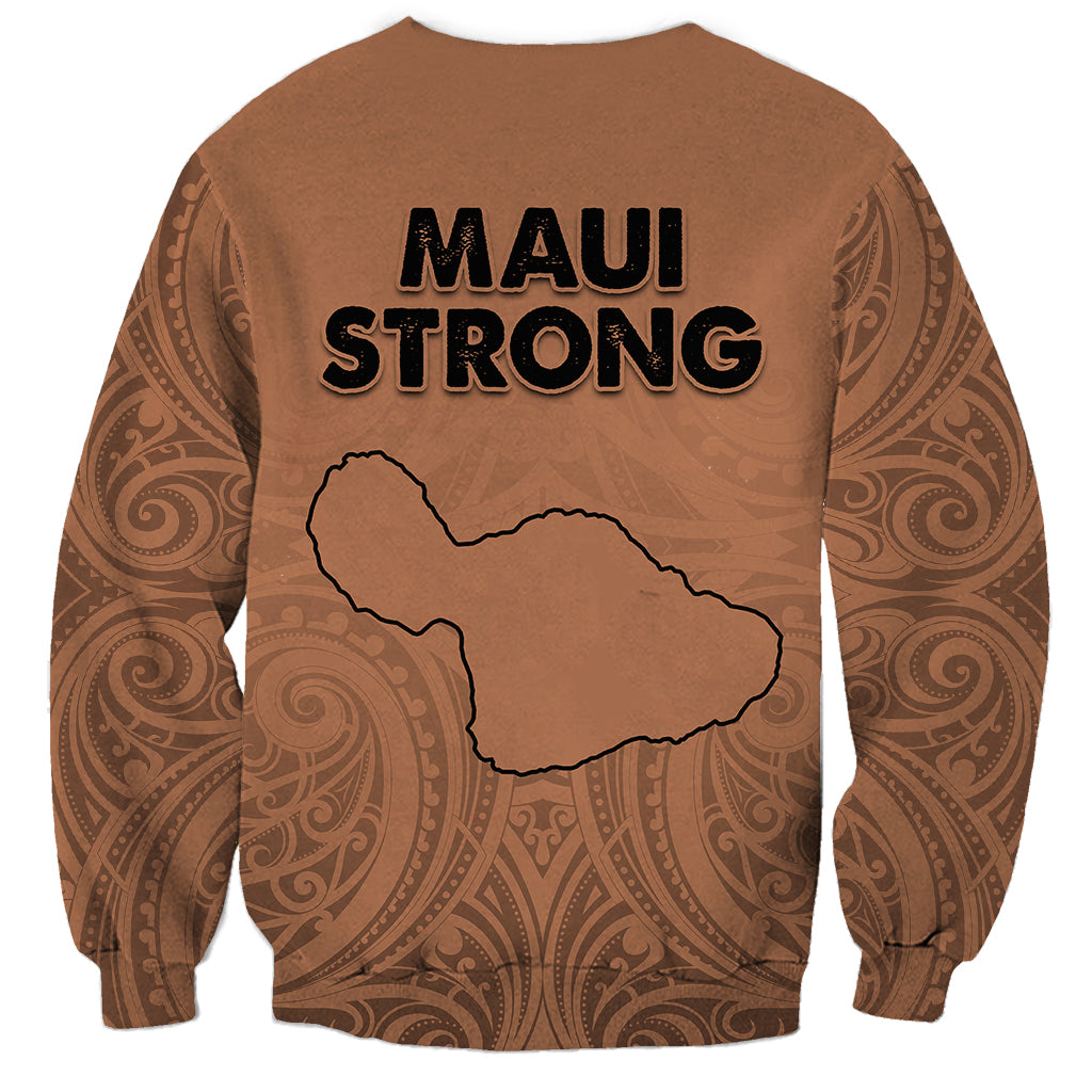 Hawaii Strong Maui Wildfire Sweatshirt No1 - Wonder Print Shop