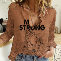 Hawaii Strong Maui Wildfire Women Casual Shirt No1 - Wonder Print Shop