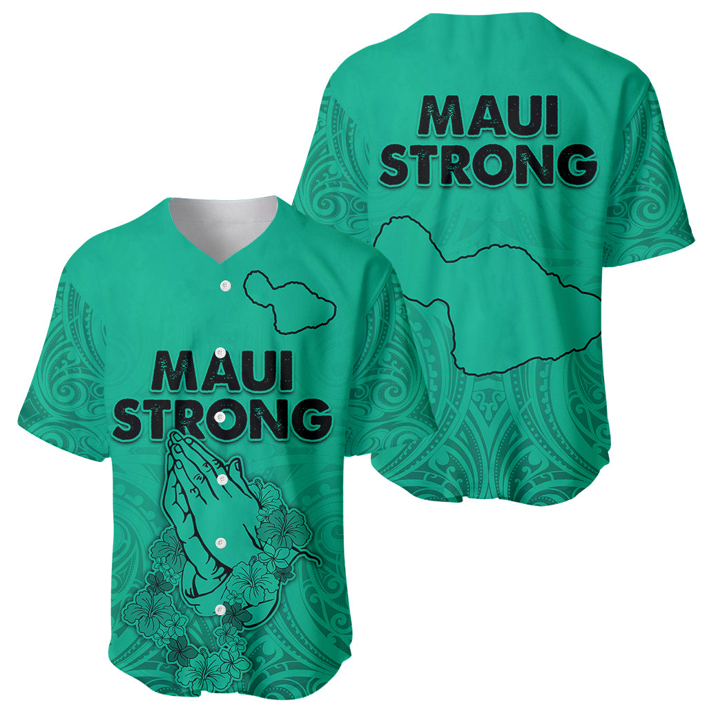 Hawaii Strong Maui Wildfire Baseball Jersey No2 LT9 - Wonder Print Shop