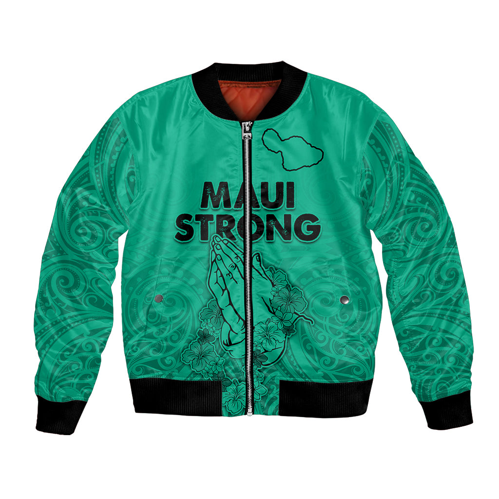 Hawaii Strong Maui Wildfire Bomber Jacket No2 LT9 - Wonder Print Shop