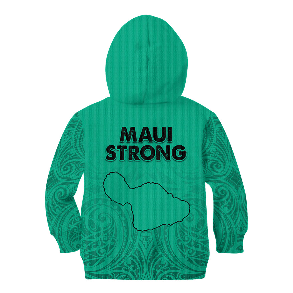 Hawaii Strong Maui Wildfire Kid Hoodie No2 - Wonder Print Shop