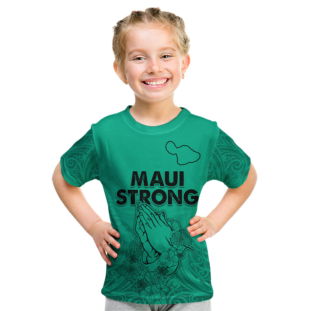 Hawaii Strong Maui Wildfire Kid T Shirt No2 - Wonder Print Shop