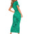 Hawaii Strong Maui Wildfire Short Sleeve Bodycon Dress No2 - Wonder Print Shop
