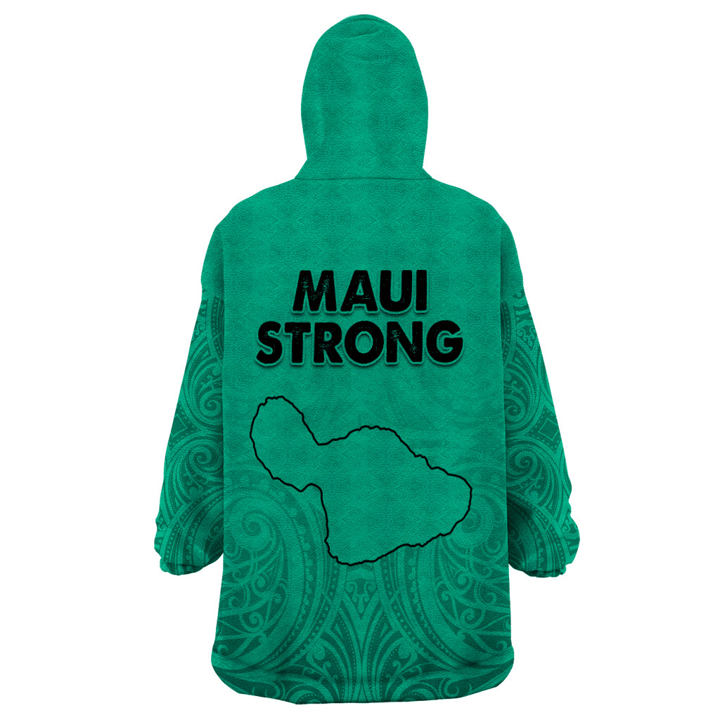 Hawaii Strong Maui Wildfire Wearable Blanket Hoodie No2 - Wonder Print Shop