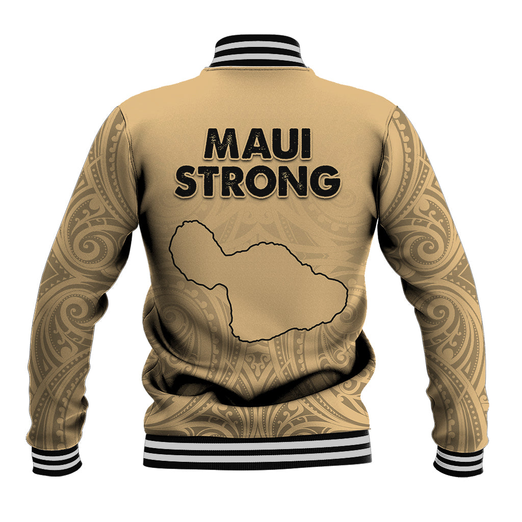 Hawaii Strong Maui Wildfire Baseball Jacket No3 LT9 - Wonder Print Shop