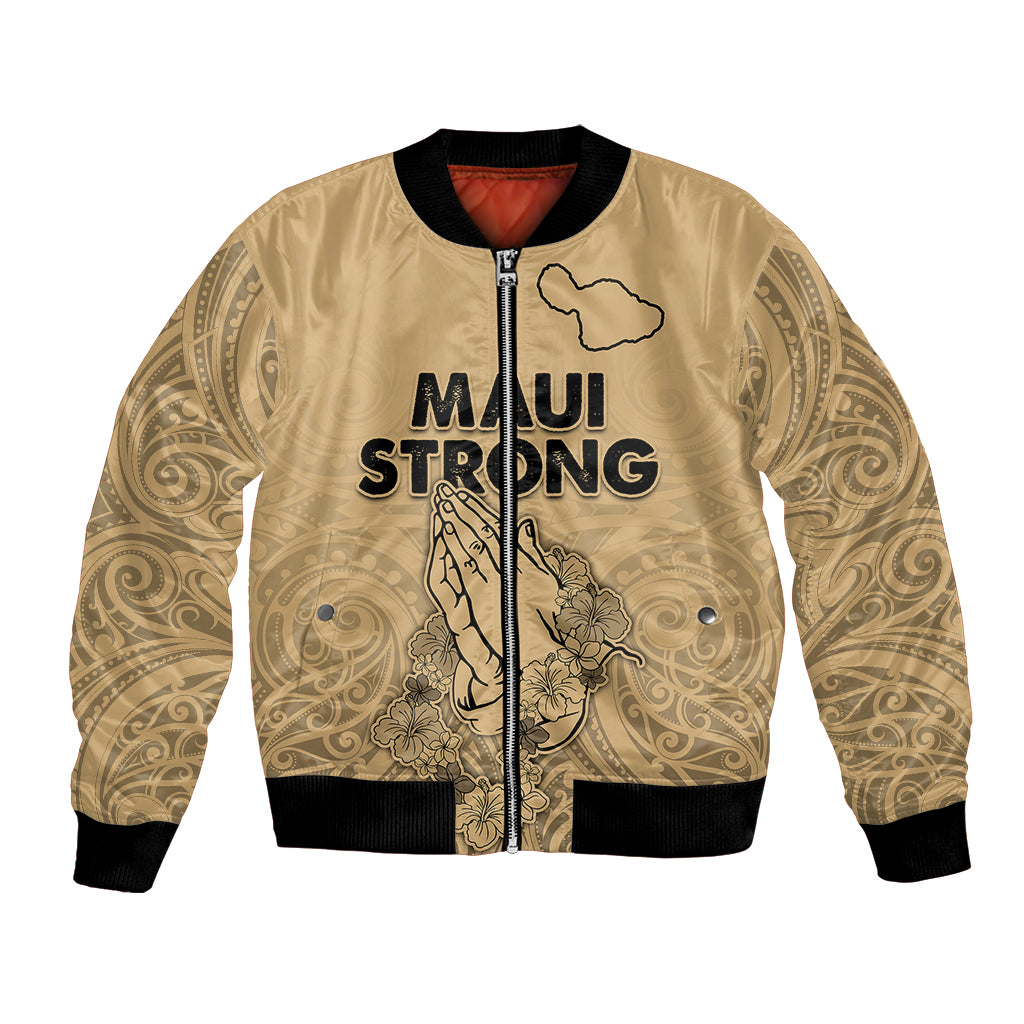 Hawaii Strong Maui Wildfire Bomber Jacket No3 LT9 - Wonder Print Shop