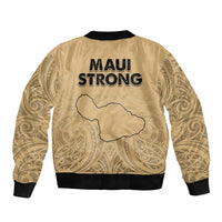Hawaii Strong Maui Wildfire Bomber Jacket No3 LT9 - Wonder Print Shop