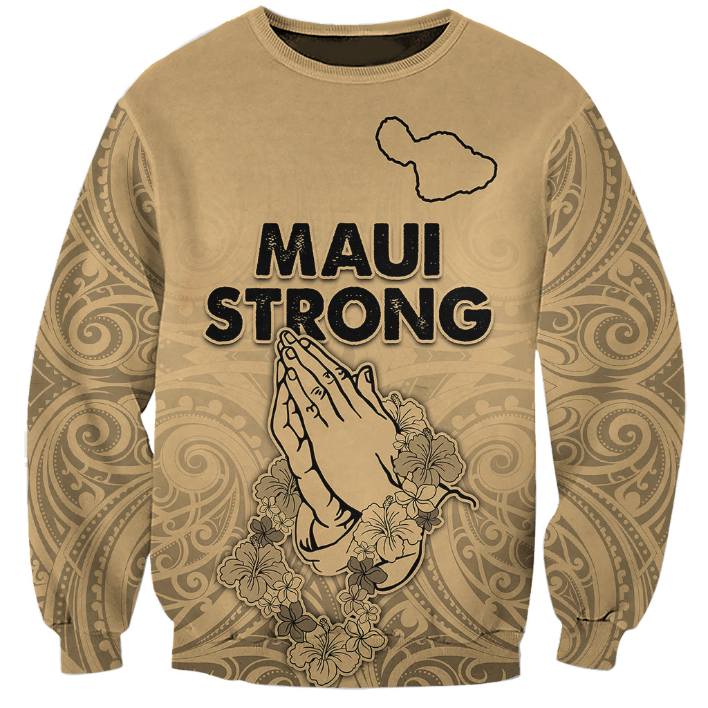 Hawaii Strong Maui Wildfire Sweatshirt No3 - Wonder Print Shop