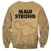 Hawaii Strong Maui Wildfire Sweatshirt No3 - Wonder Print Shop