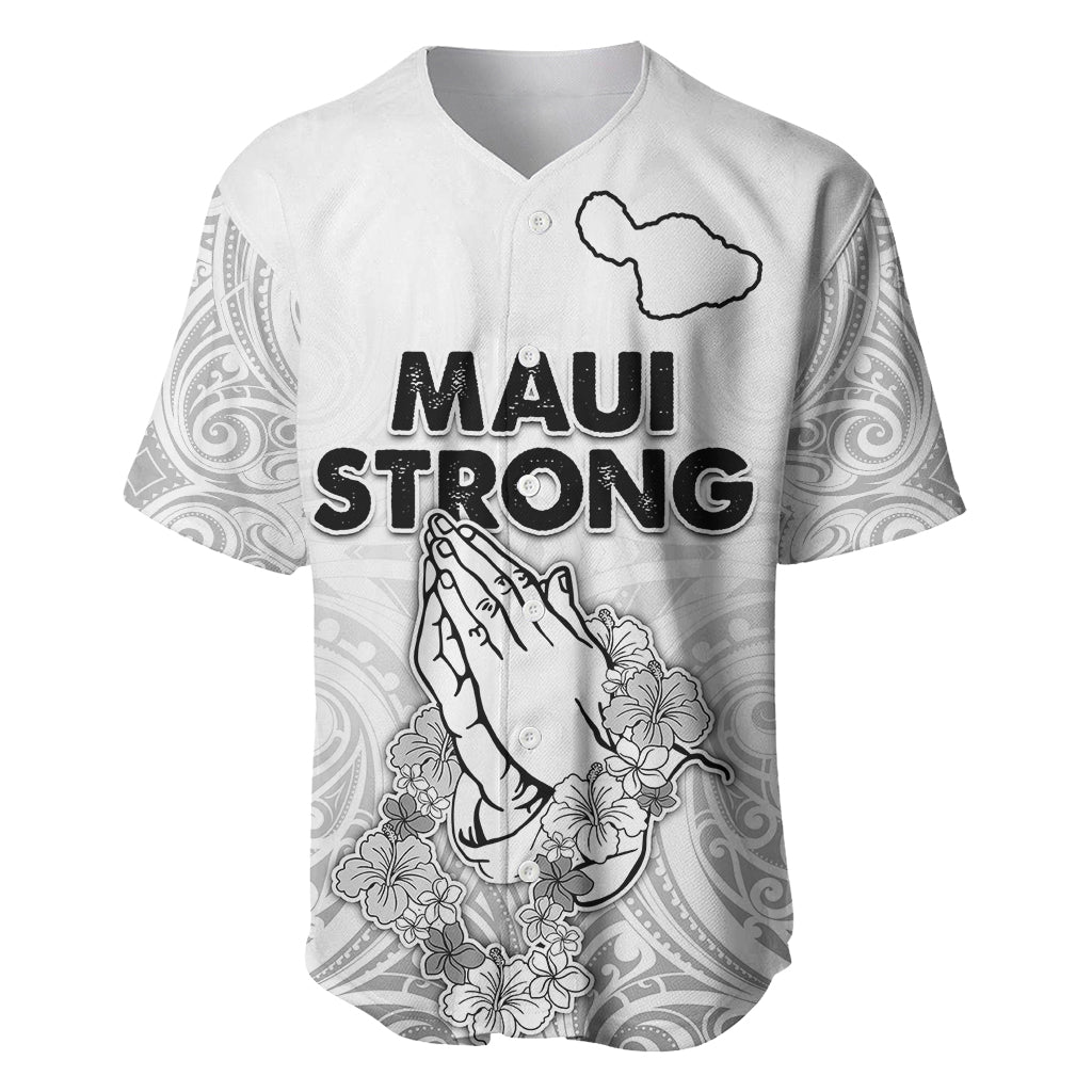 Hawaii Strong Maui Wildfire Baseball Jersey No4 LT9 - Wonder Print Shop