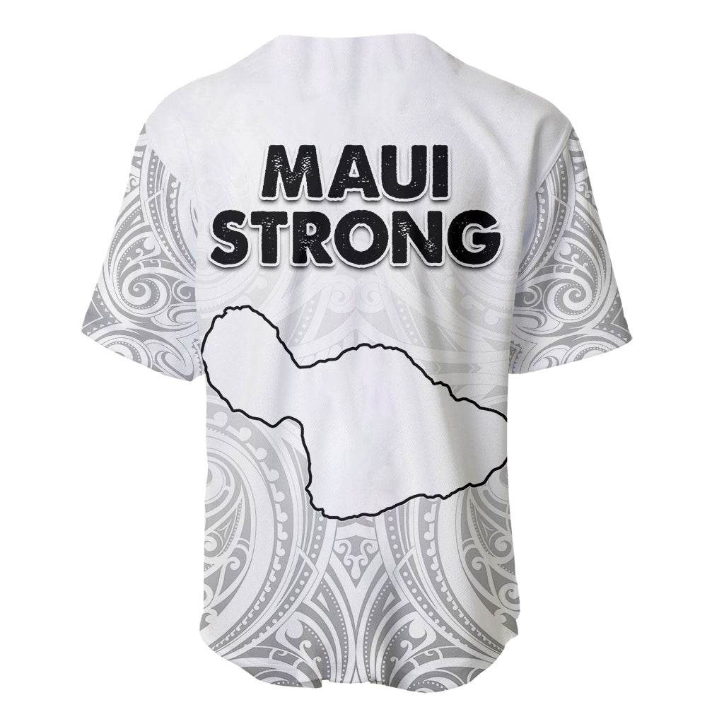 Hawaii Strong Maui Wildfire Baseball Jersey No4 LT9 - Wonder Print Shop