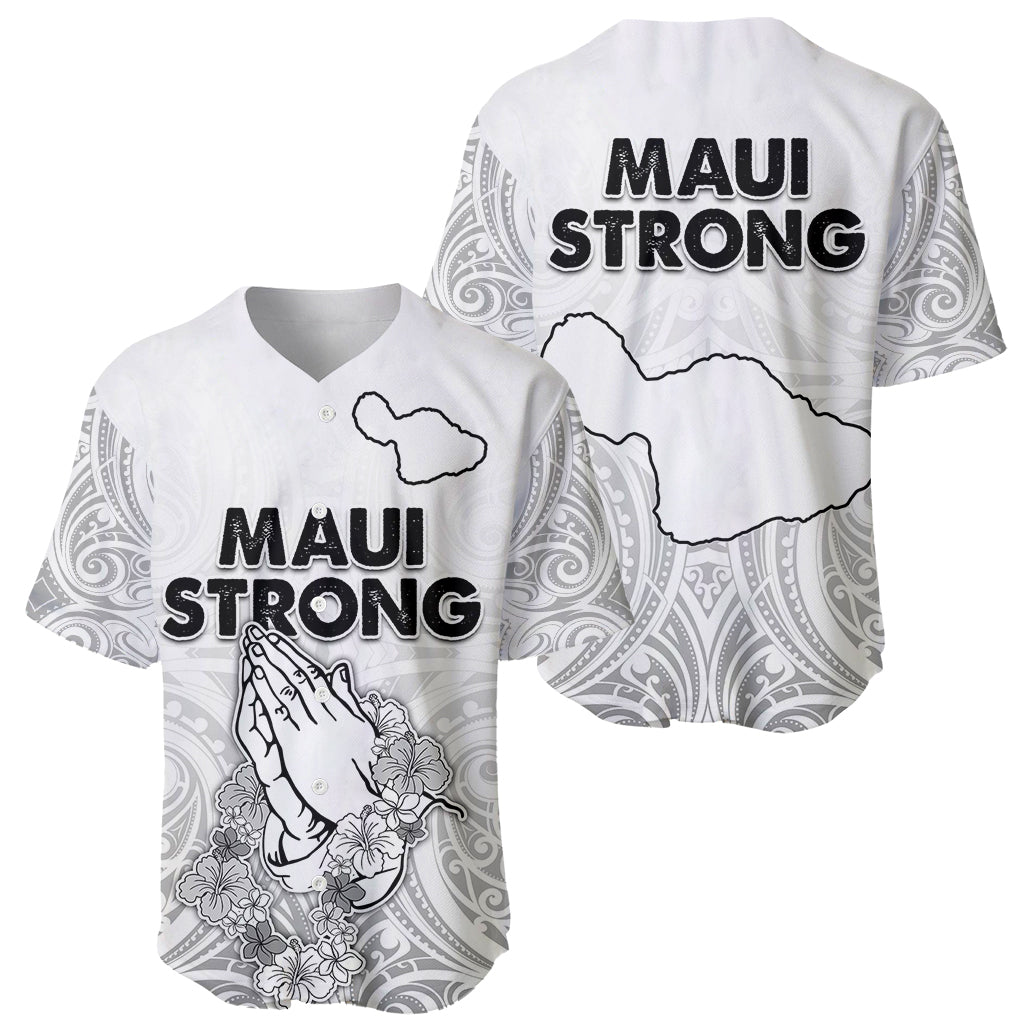 Hawaii Strong Maui Wildfire Baseball Jersey No4 LT9 - Wonder Print Shop