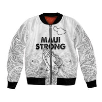 Hawaii Strong Maui Wildfire Bomber Jacket No4 LT9 - Wonder Print Shop