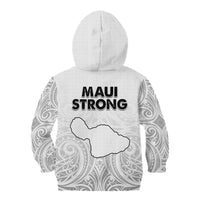 Hawaii Strong Maui Wildfire Kid Hoodie No4 - Wonder Print Shop