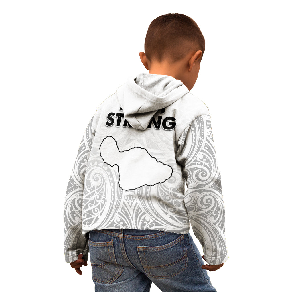 Hawaii Strong Maui Wildfire Kid Hoodie No4 - Wonder Print Shop