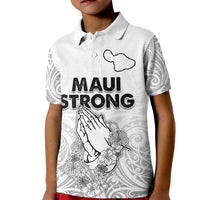 Hawaii Strong Maui Wildfire Kid Polo Shirt No4 - Wonder Print Shop